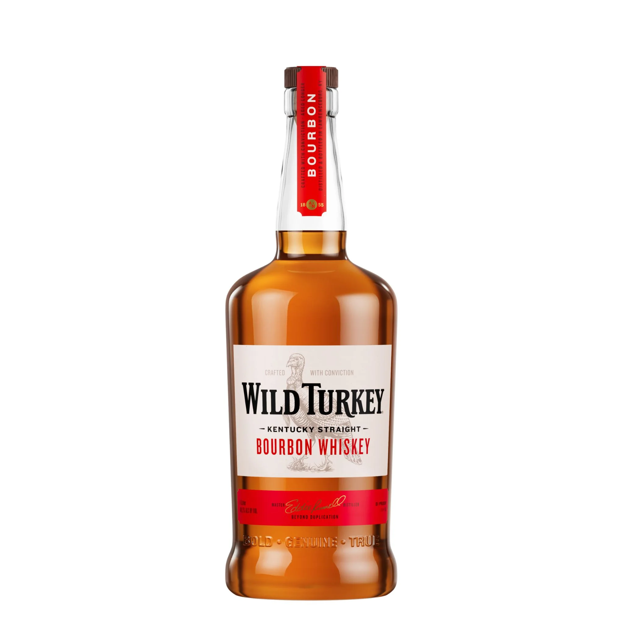 Wild Turkey 81 Proof Kentucky Straight Bourbon Whiskey 1L