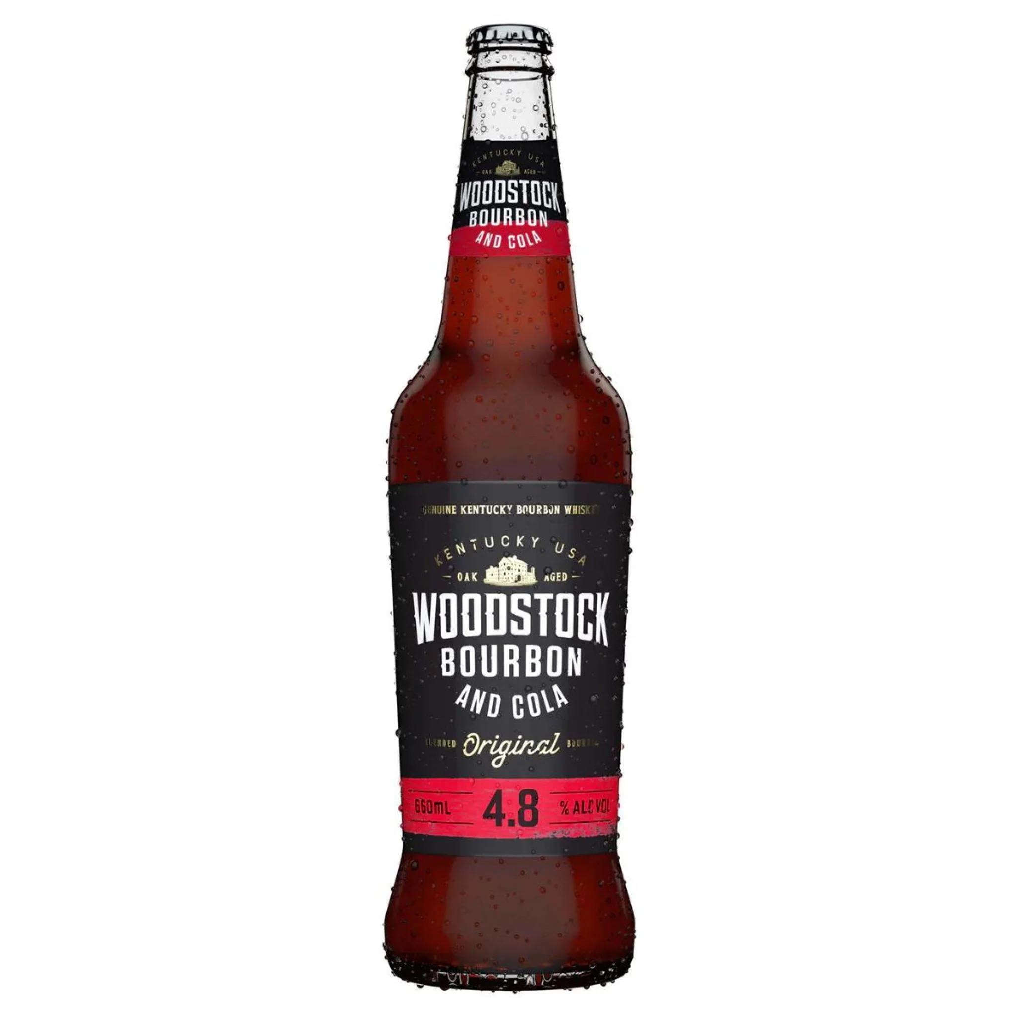 Woodstock Bourbon & Cola 4.8% 660ml