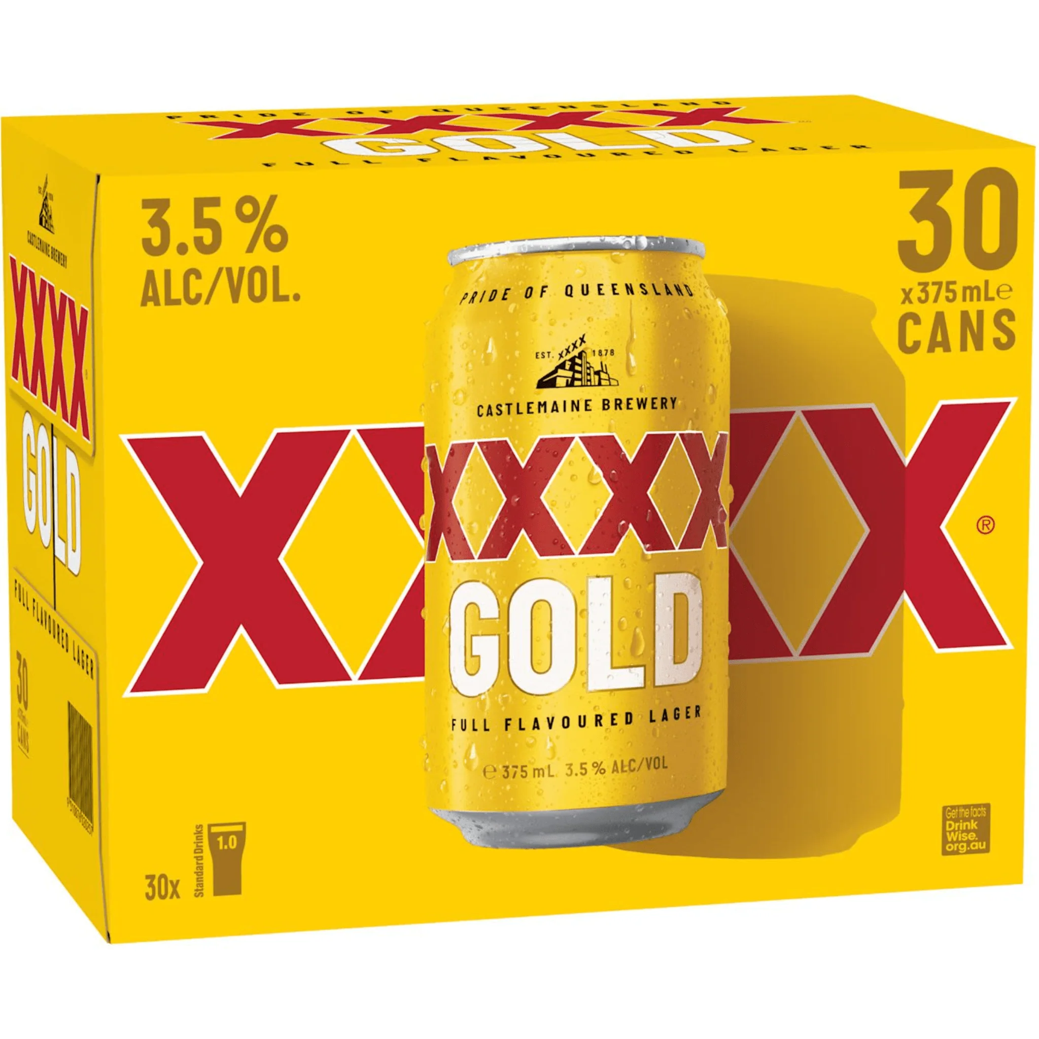 XXXX Gold Cans 30pk
