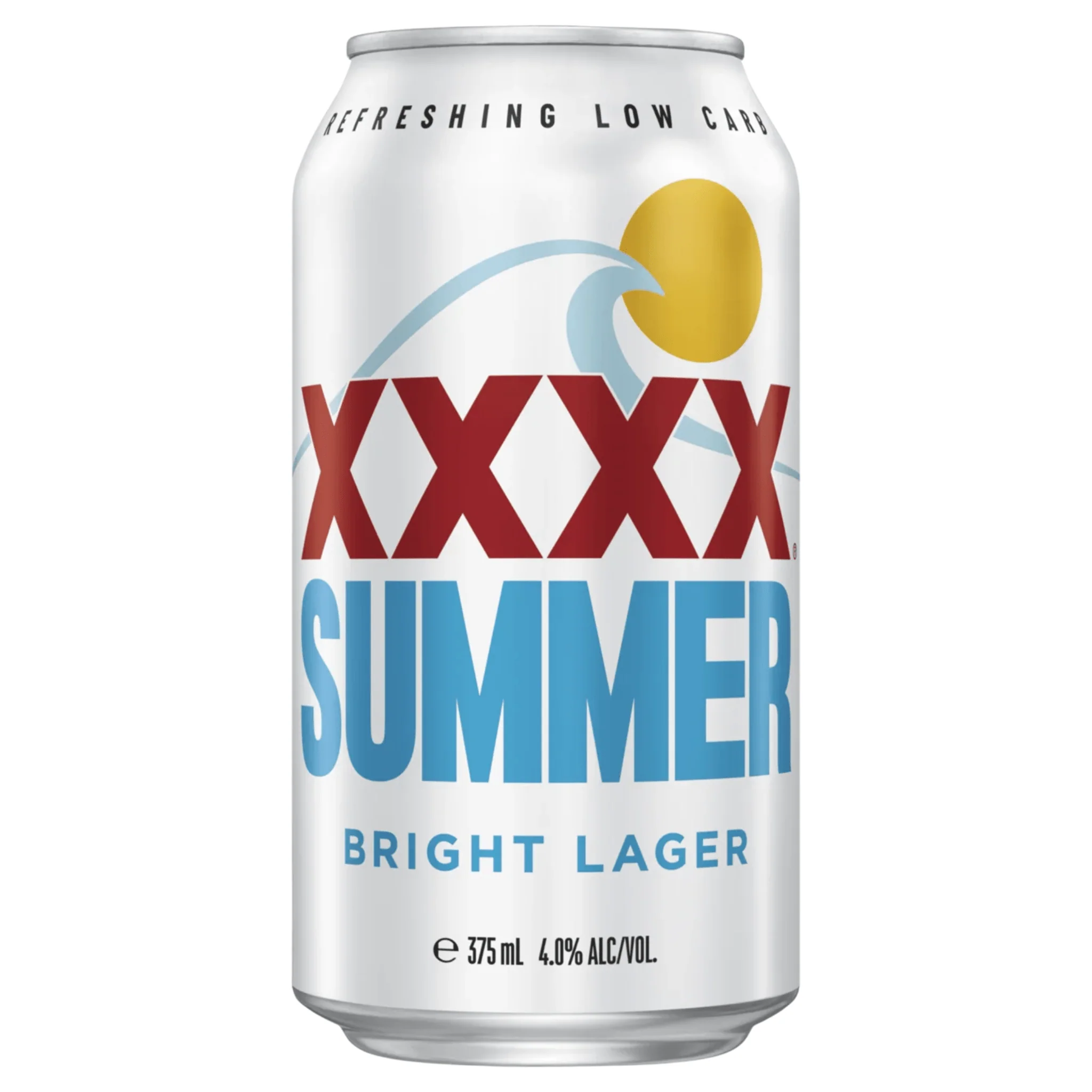 XXXX Summer Bright Lager Can 375ml